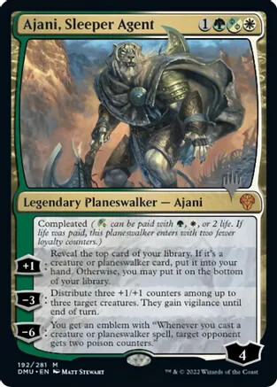 MTG Singles - (1A) - Ajani, Sleeper Agent (192)