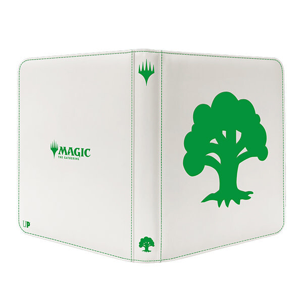 MTG: Zippered 12- Pocket Pro Binder - Mana 8 - Forest