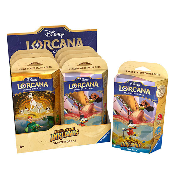 Disney Lorcana: Into the Inklands - Starter Deck (Amber/Emerald)