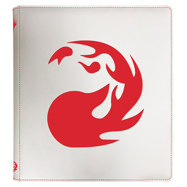 MTG: Zippered 12- Pocket Pro Binder - Mana 8 - Mountain
