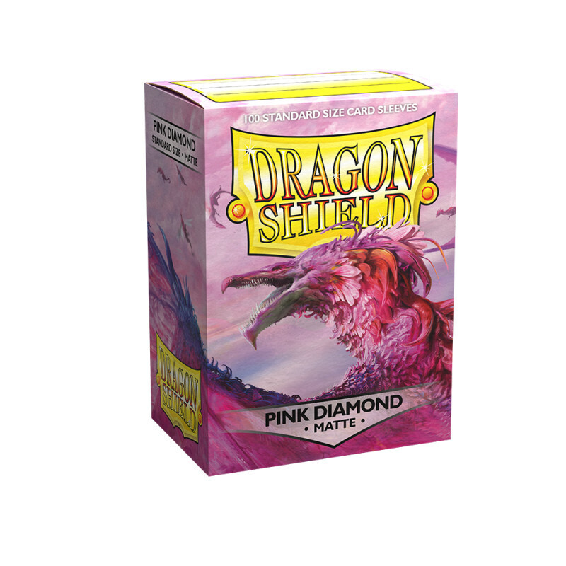 Dragon Shield Sleeves: Matte Pink Diamond (100 CT)