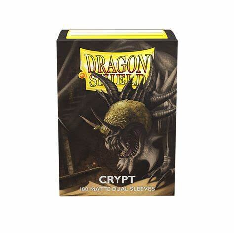 Dragon Shield Sleeves: Standard DUAL- Matte Crypt &#39;Neonen&#39; (100 Count)