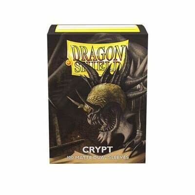 Dragon Shield Sleeves: Standard DUAL- Matte Crypt 'Neonen' (100 Count)