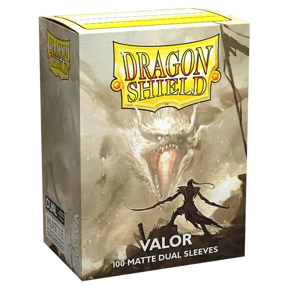 Dragon Shield Sleeves: Standard DUAL- Matte Valor (100 Count)