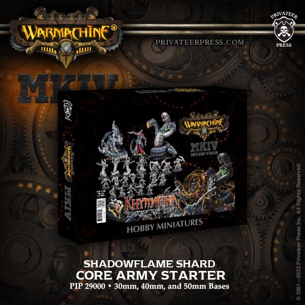 Warmachine MKIV: Khymaera Shadowflame Shard - Core Army Starter