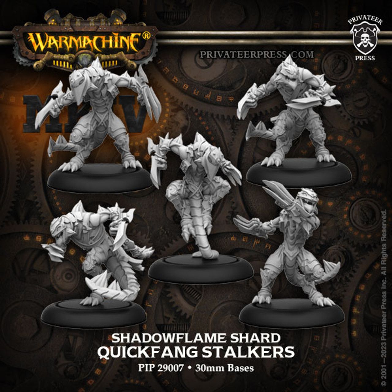 Warmachine MKIV: Khymaera Shadowflame Shard - Quick Fang Stalkers