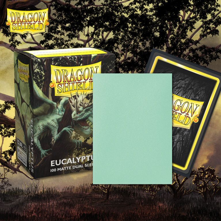 Dragon Shield Sleeves: Matte Dual Eucalyptus  (100 CT)