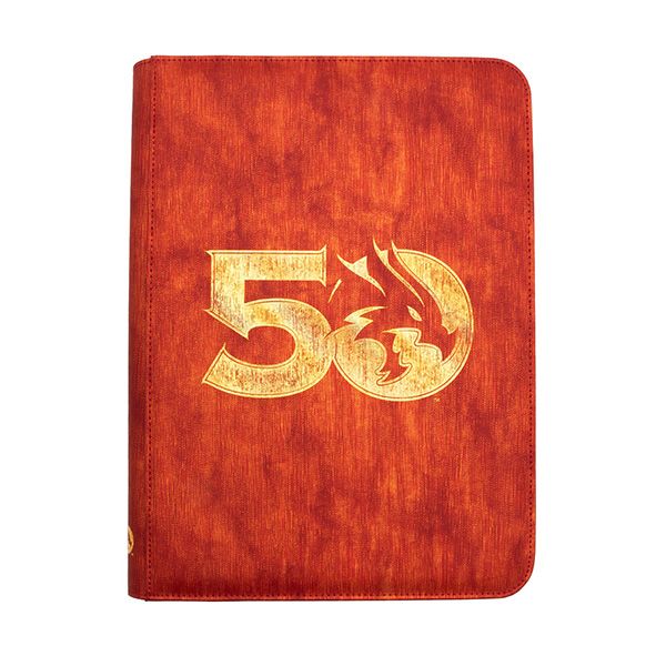 D&amp;D: Premium Book &amp; Character Portfolio - 50th Anniversary Edition