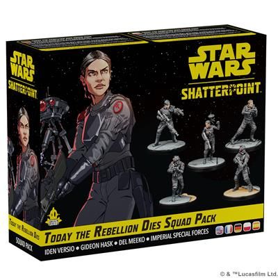 Star Wars Shatterpoint: Today the Rebellion Dies Squad Pack