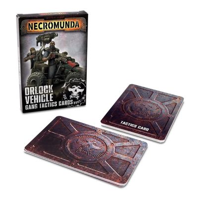 Necromunda: Orlock Vehicle - Gang Tactics Cards