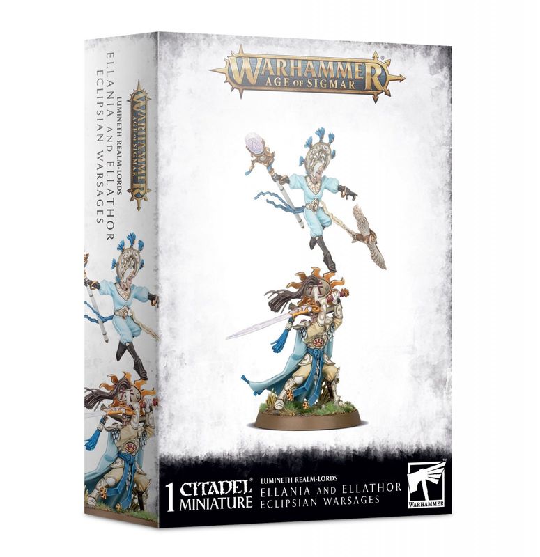 AOS: Lumineth - Ellania and Ellathor Eclipsian Warsages