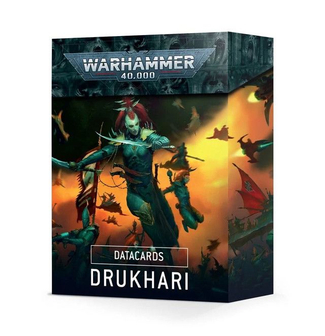 40K:  Datacards - Drukhari