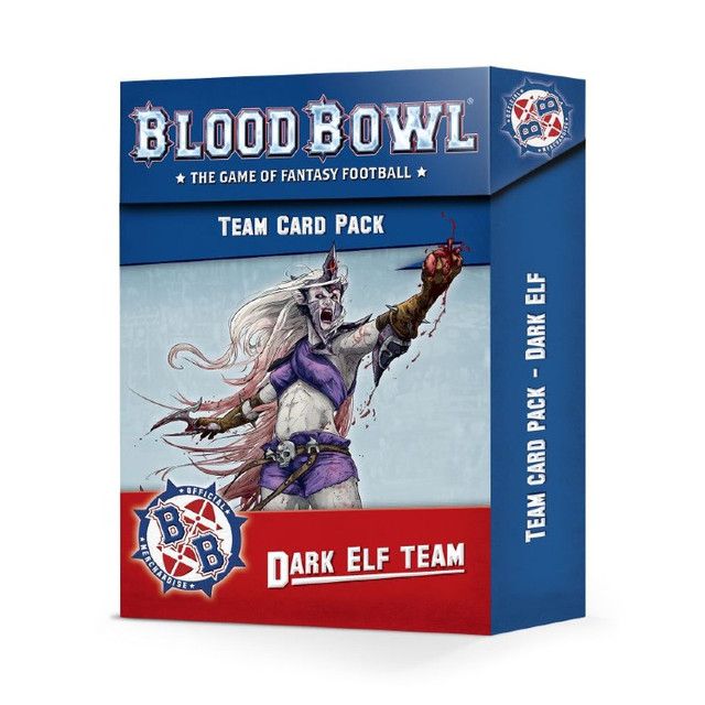 Blood Bowl: Dark Elf Team Cards