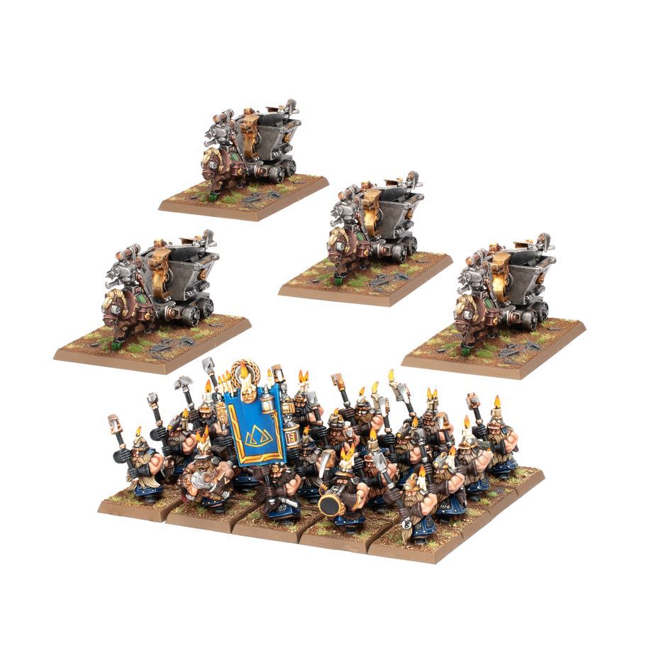 Warhammer: The Old World - Dwarf Miners