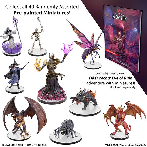 D&amp;D: Icons of the Realms - Set 32-Vecna Eve of Ruin- Booster