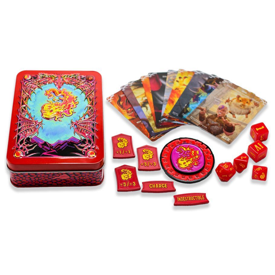 MTG: Token Set- Red Mana Metal Token Set