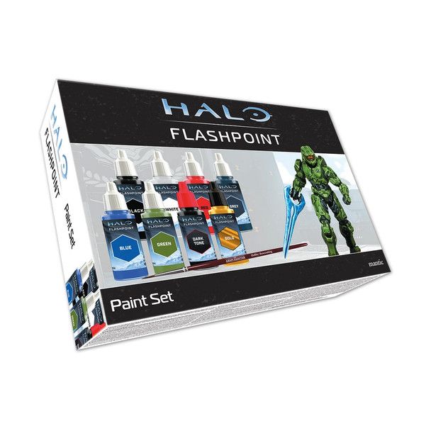 HALO: Flashpoint- Master Chief Paint Set