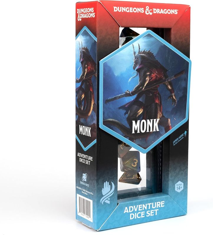 D&amp;D Adventure Dice - Monk