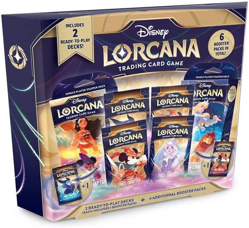 Disney Lorcana: First Chapter Starter Blister Bundle Gift Set