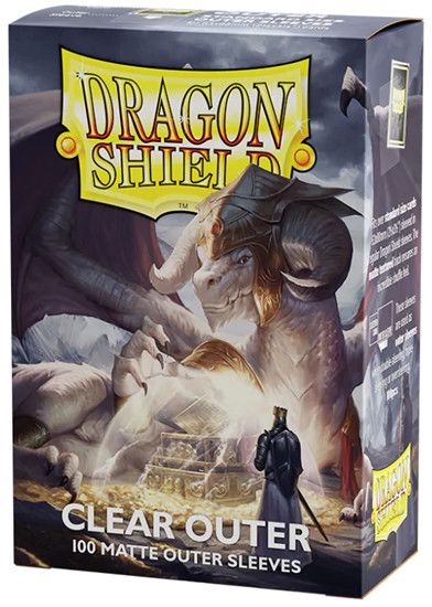 Dragon shield Sleeves: Standard Clear Outer Sleeves (100ct)