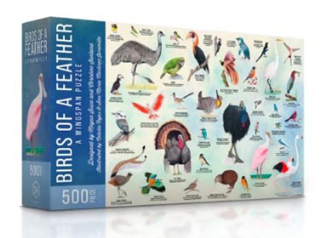 Puzzle: Birds of a Feather (A Wingspan Puzzle - 500 pc)