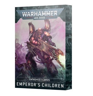 40K - Emperor&#39;s Children - Datasheet Cards