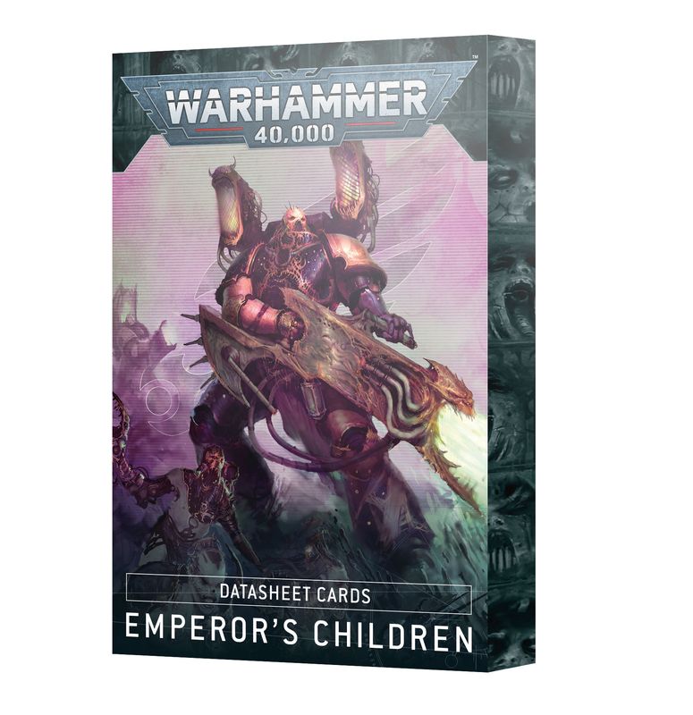40K - Emperor&#39;s Children - Datasheet Cards