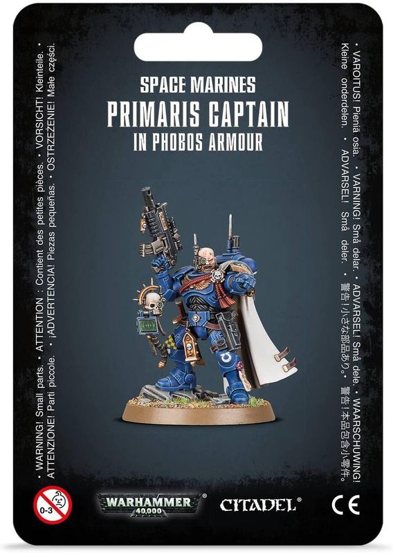 40K: Space Marines - Captain in Phobos Armour