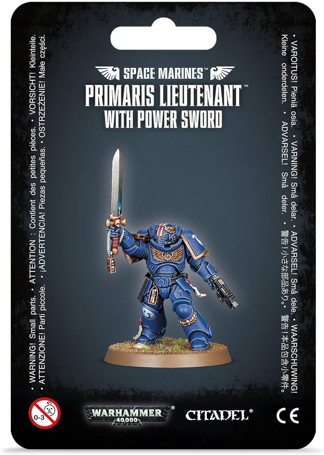 Space Marines: Primaris Lieutenant With Power Sword