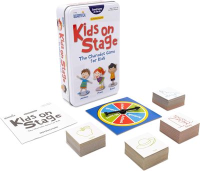 Charades Kids On Stage Tin