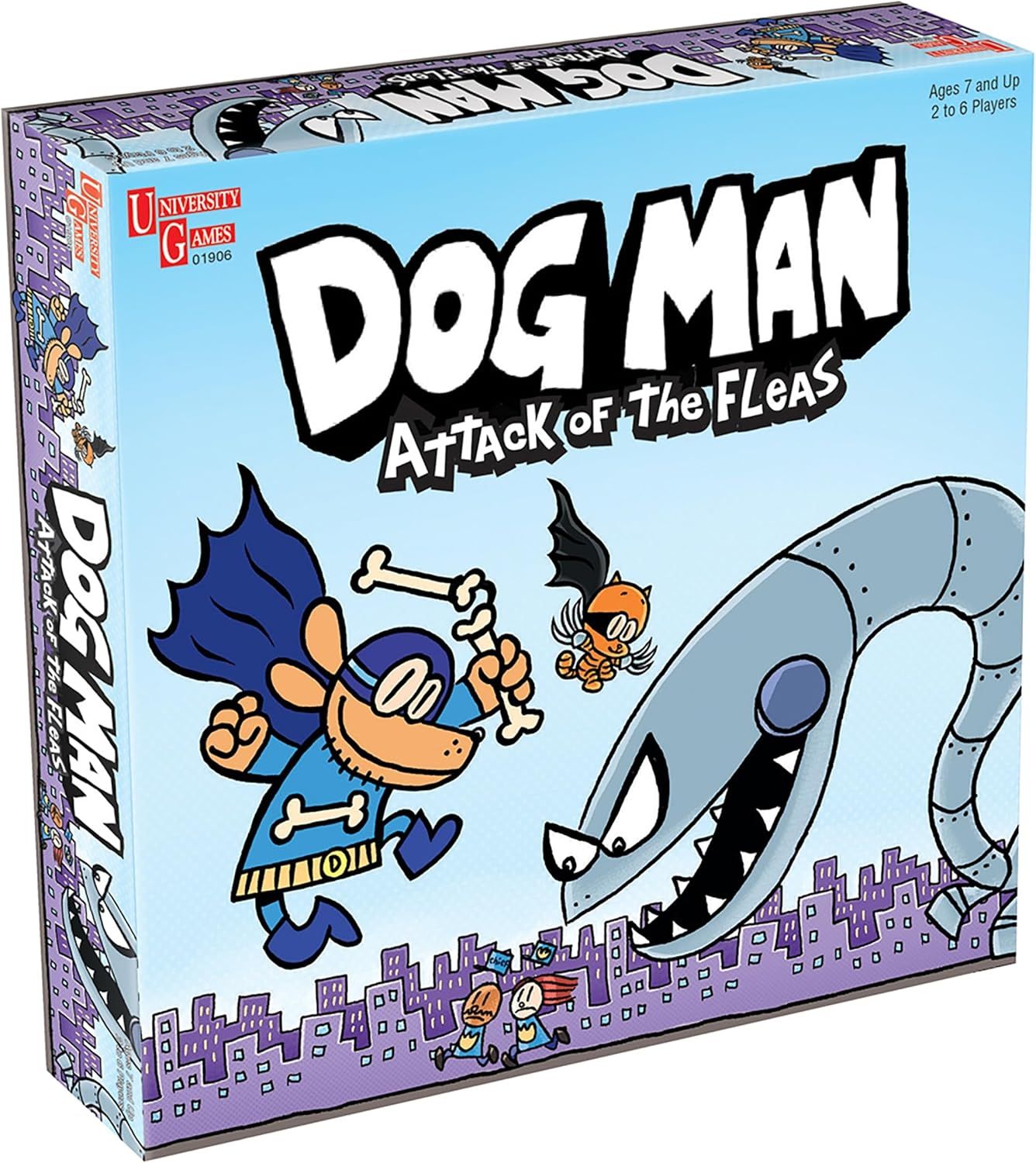 Dog Man Attack of the Fleas