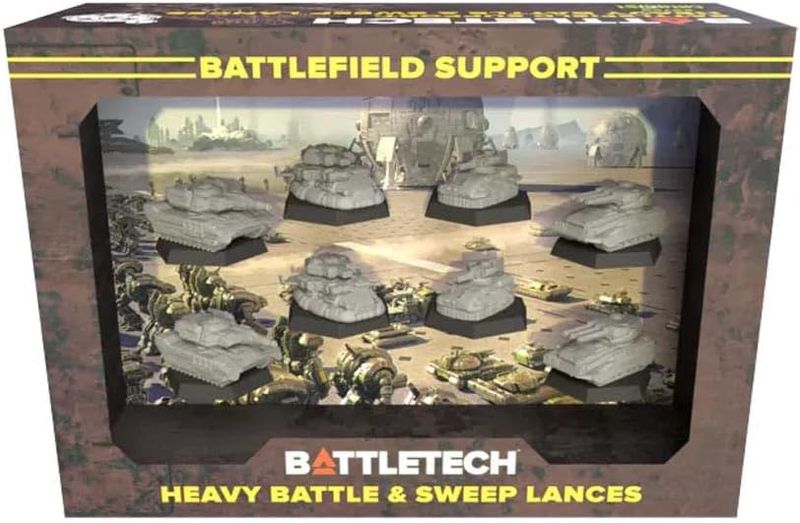 BattleTech: Battlefield Support-Heavy Battle &amp; Sweep Lances ForcePack