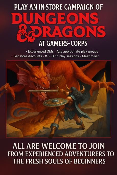 Dungeons and Dragons Campaign (Ellicott City, MD)