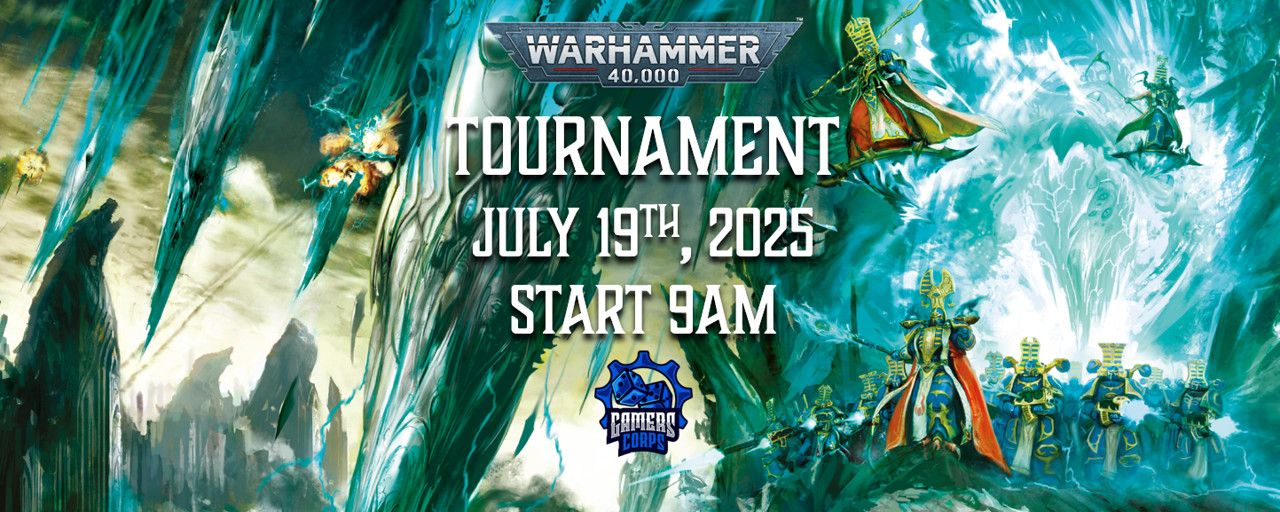 40K Tournament - July 19th, 2025 @ 9 am (Fruit Cove, FL)