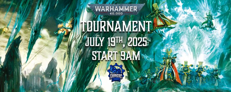 40K Tournament - July 19th, 2025 @ 9 am (Fruit Cove, FL)