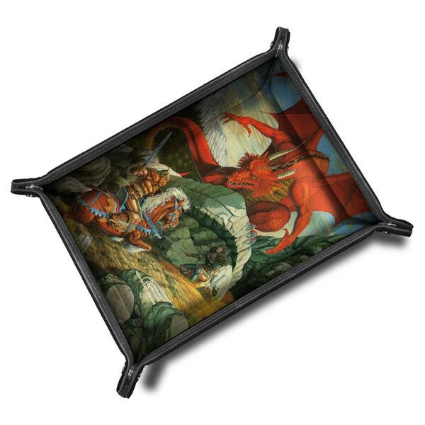 D&amp;D Masterworks Seriwe Dice Tray Larry Elmors