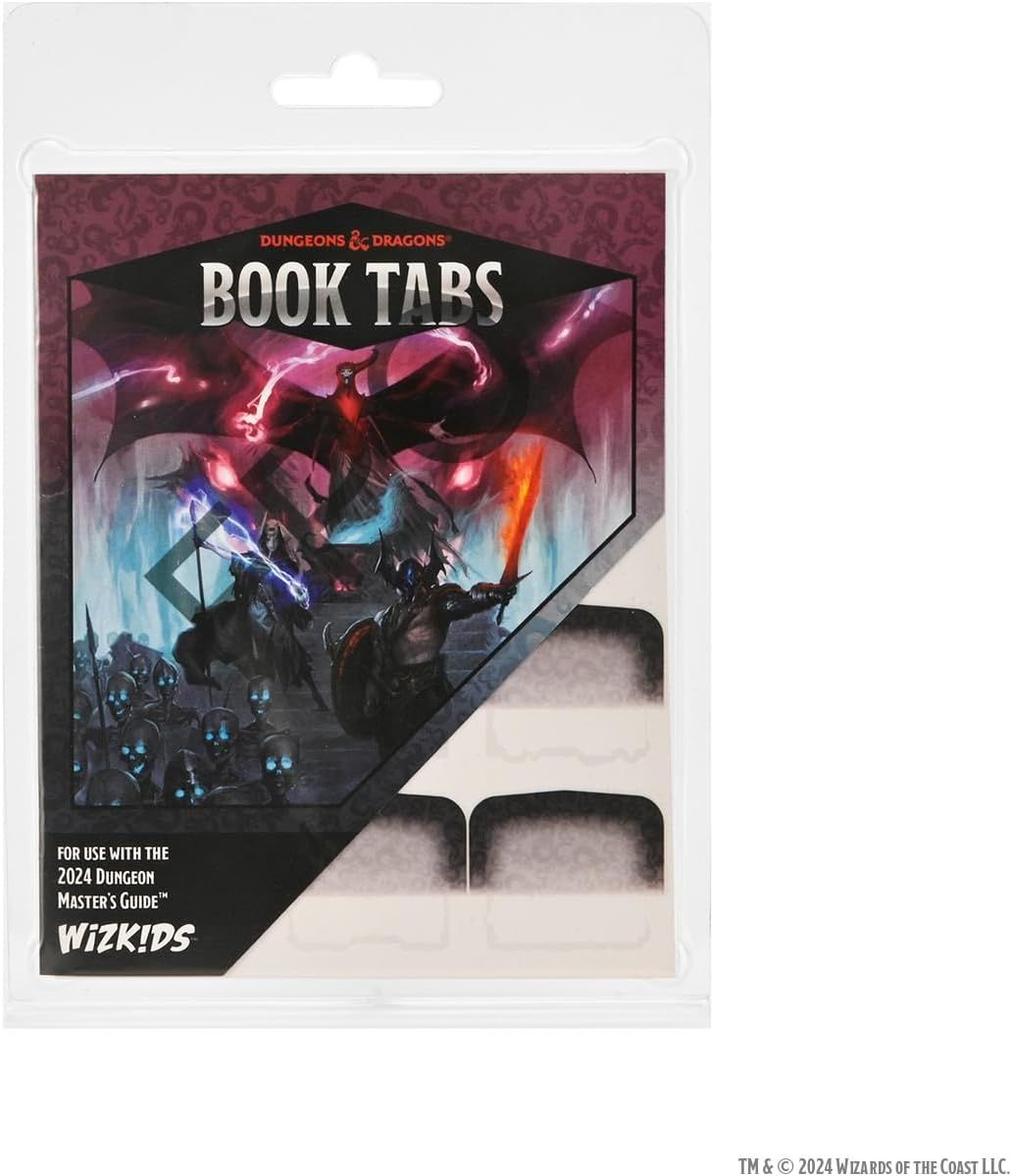 Book Tabs: D&amp;D 5e 2024 Dungeon Master&#39;s Guide
