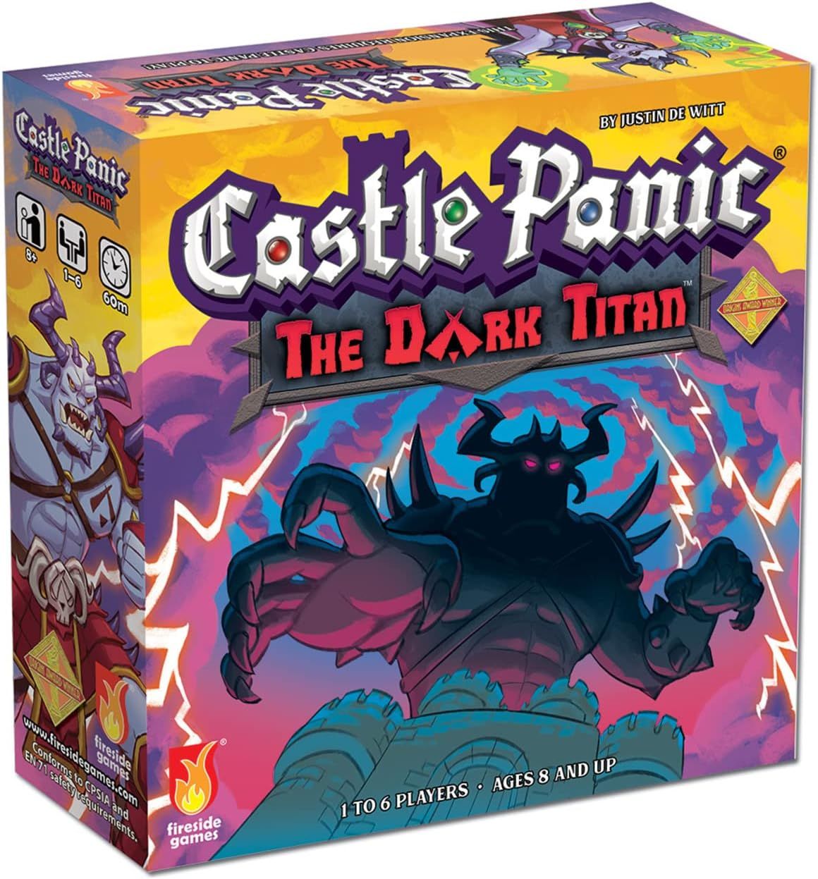 Castle Panic: The Dark Titan Board Game (Second Edition)