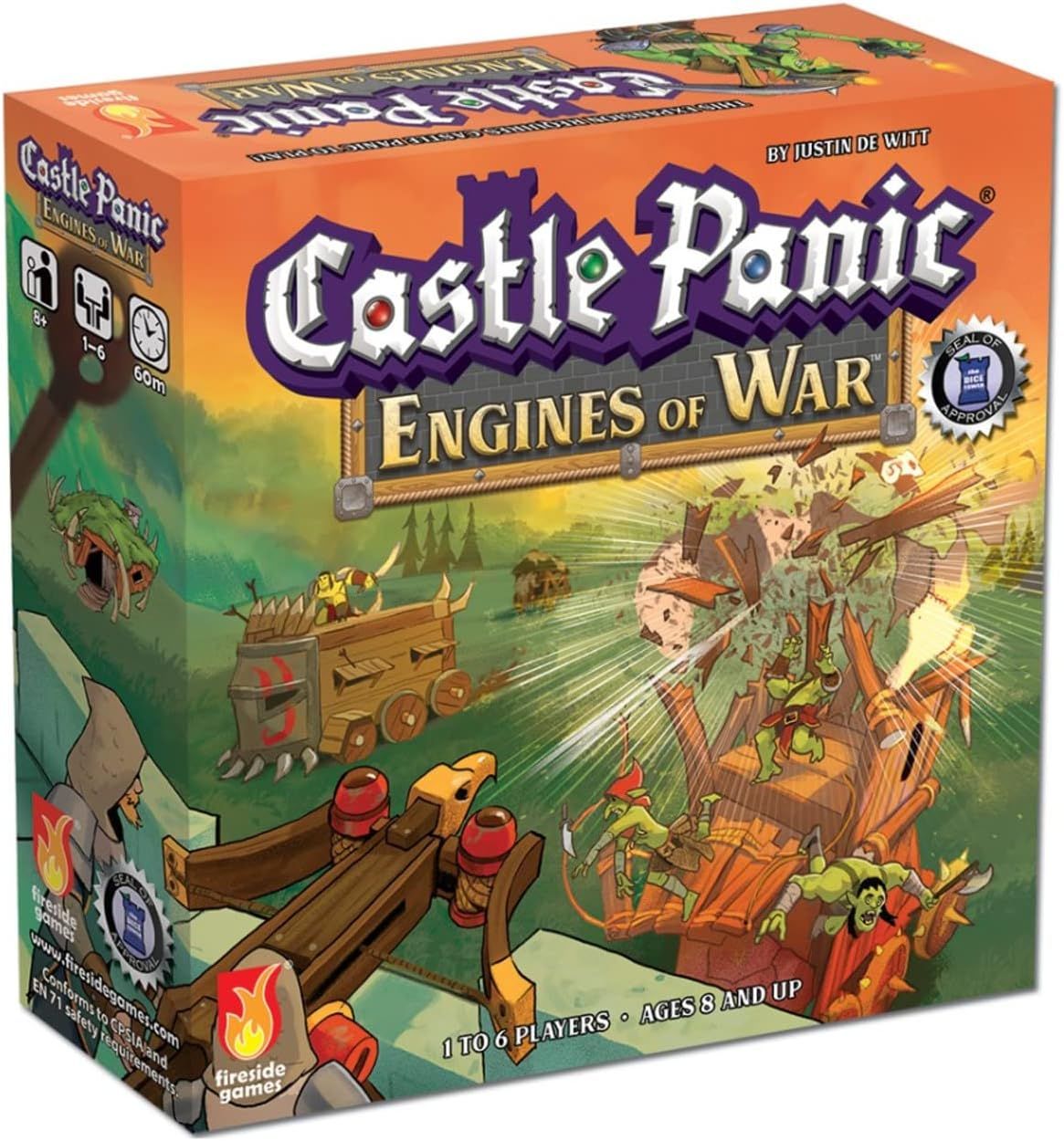 Castle Panic: Engines of War Board Game (Second Edition)