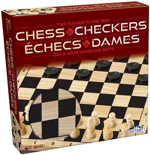 Chess &amp; Checkers - Two Timeless Strategy Games in One Box