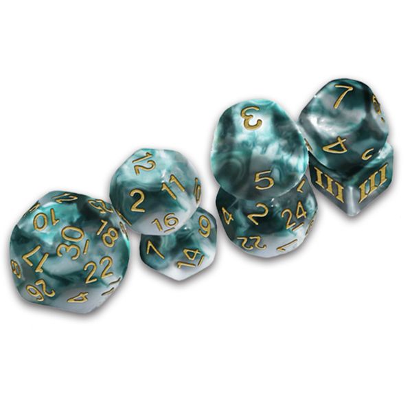 7-Die Set Thracian: Smoky Sacrifice