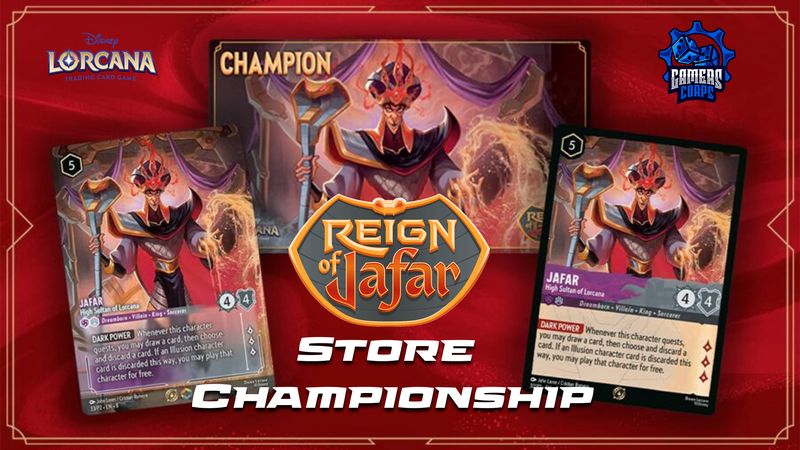 Disney Lorcana - Reign of Jafar Set Store Championship - August 2nd @ 12pm  (Fruit Cove, FL)