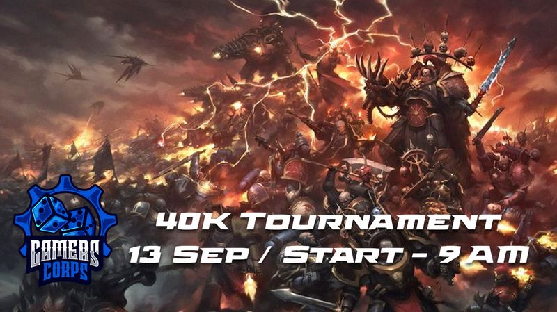 40K Tournament - September 13th, 2025 @ 9 am (Fruit Cove, FL)