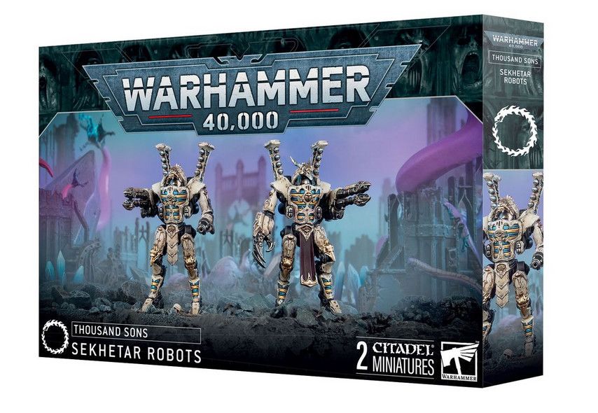 40K: Thousand Sons - Sekhetar Robots