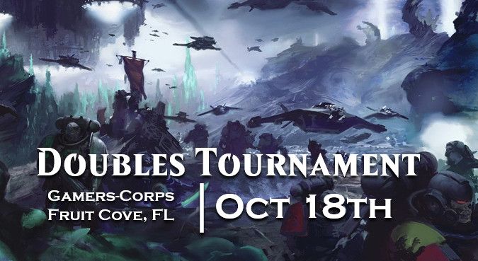 40K Doubles Tournament - Oct 18th, 2025 @ 9am (Fruit Cove, FL)
