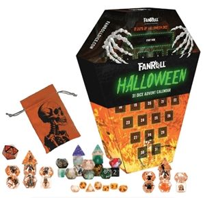 Fanroll: Halloween Advent Dice Calendar