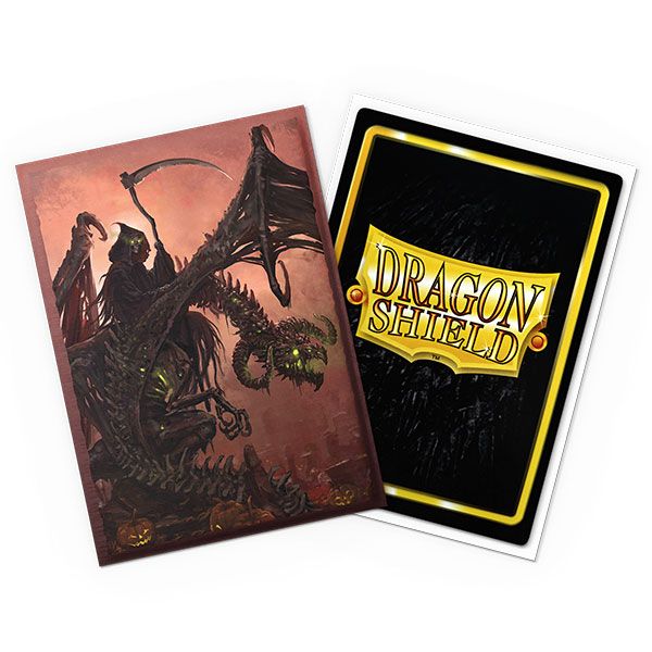Dragon Shield Sleeves: Halloween 2025 Brushed Art