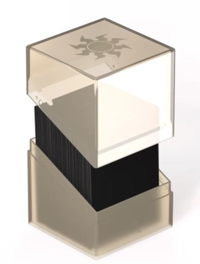 Deck Case: Boulder 100+ MTG - Mana Edition - Plains