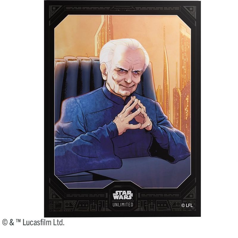 Star Wars: Unlimted Premium Art Sleeves - Chancellor Palpatine