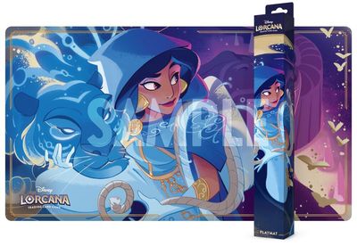 Playmat: Disney Lorcana - Whispers In The Well - Jasmine Steady Strategist